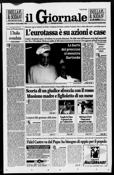 Il giornale : quotidiano del mattino